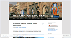 Desktop Screenshot of carriageworks.org.uk