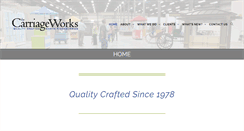 Desktop Screenshot of carriageworks.com